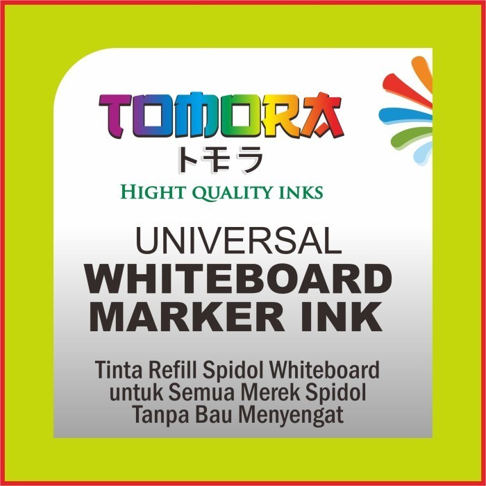 

Tinta Spidol Whiteboard Tomora 1000 Ml (Mudah Dihapus)