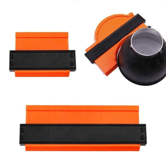 

Penggaris Mal Jiplak Kontur Alat Mal Duplikat Pola Bentuk Contour