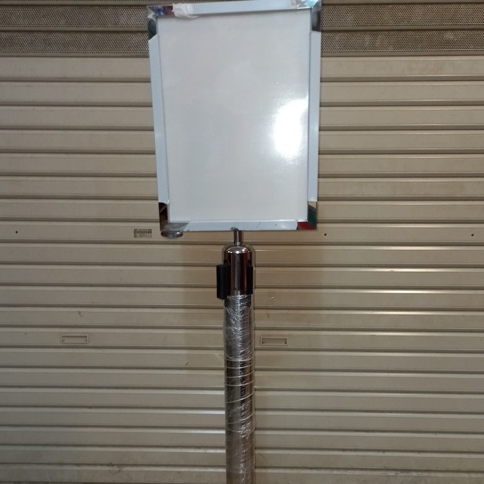 

Sign Board Frame A4 Potrait / Papan Tiang Antrean/ Sign Board /Frame