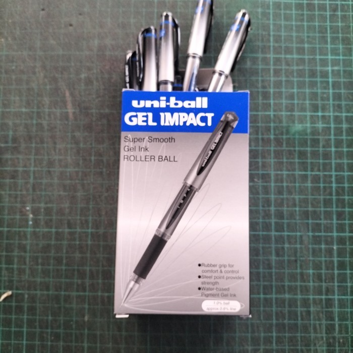 

Ballpoint Uni-Ball Gel Impact Um-153 S Harga Satu Lusin Warna Biru