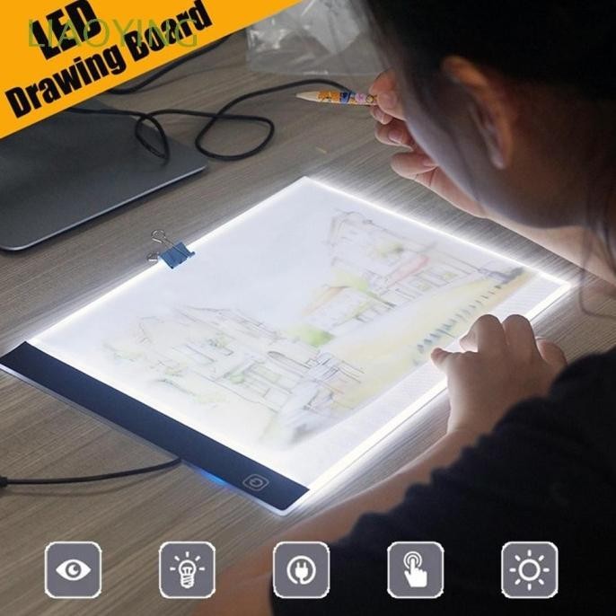 *****] IG Brightness Adjustable Graphic Light Box Tracing Painting A4