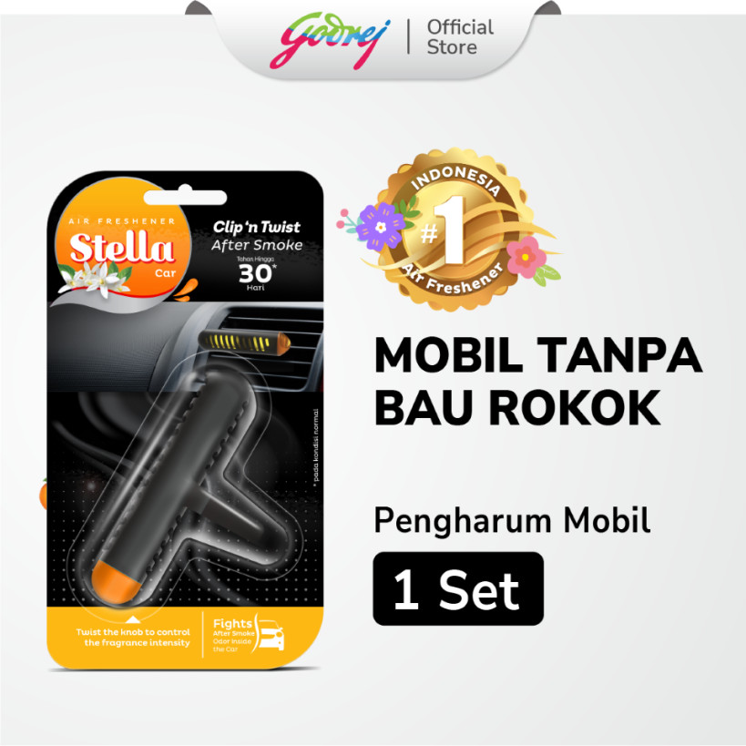 Stella Clip N Twist After Smoke - Pengharum Mobil