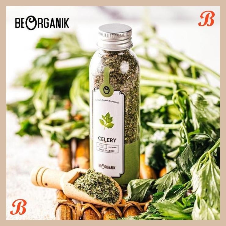 

| ORB | BEORGANIK DRIED CELERY FLAKES / DAUN SELEDRI KERING