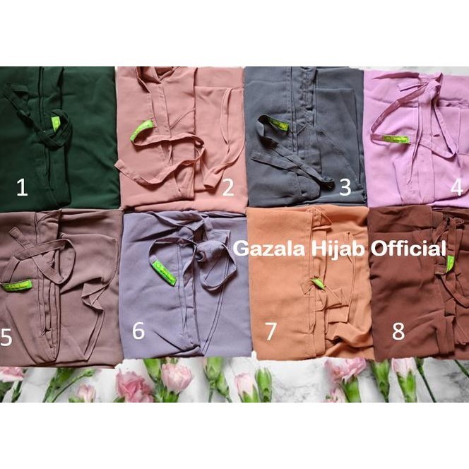 Jilbab khimar tali syar'i jumbo model pinguin 2 layer - hautsdefran