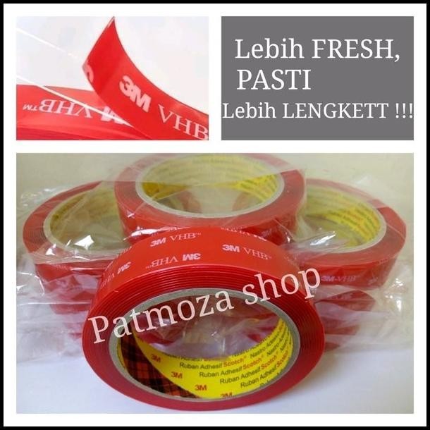 

DISKON DOUBLE TAPE 3M BENING TRANSPARAN ASLI UKURAN 24 MM - ORIGINAL !!