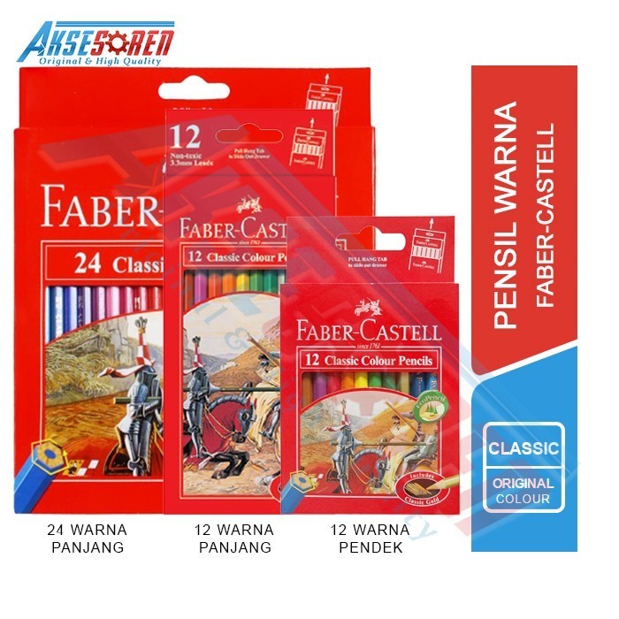 

Update Pensil Warna Faber Castell [12 24 Colour] / Alat Tulis Gambar 1 Set Hot Sale