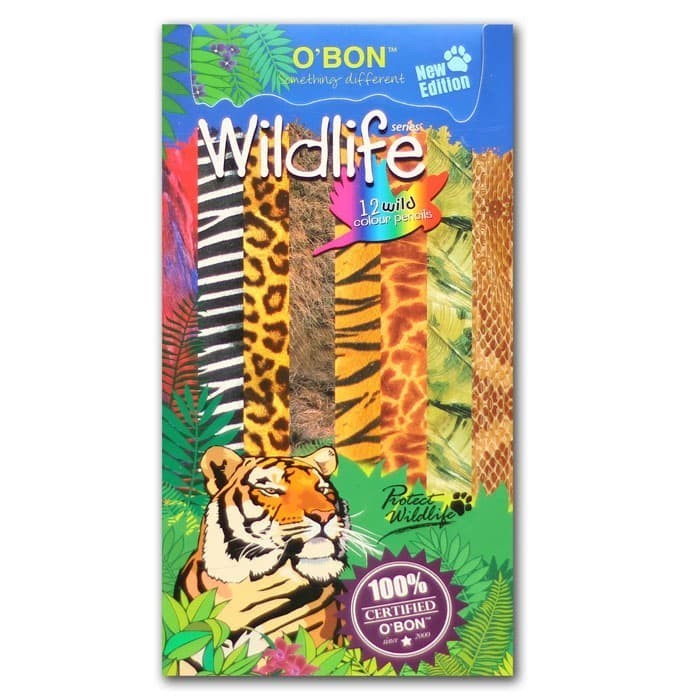 

Kusus Hari Ini Obon Wildlife Series Pensil Warna Isi 12Pcs Sale!!!