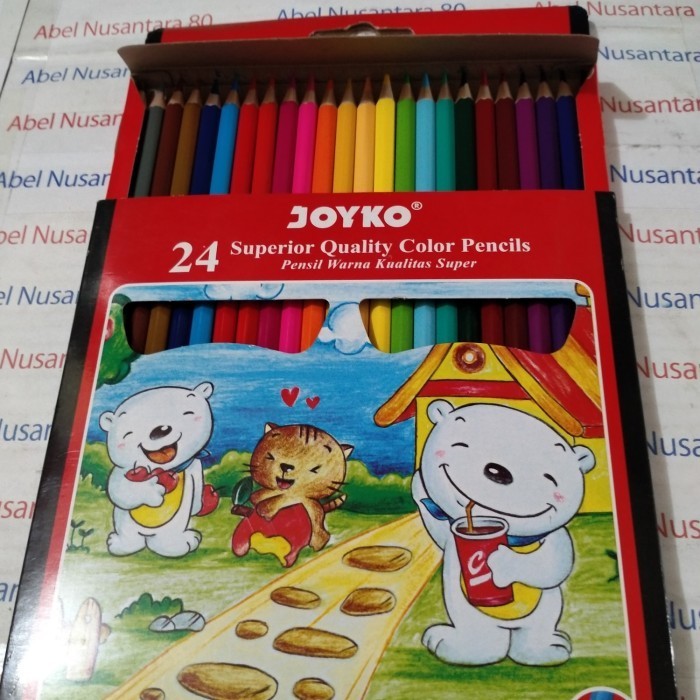 

Promo Pensil Warna Merek Joyko Isi 24 Pcs Besar Diskon