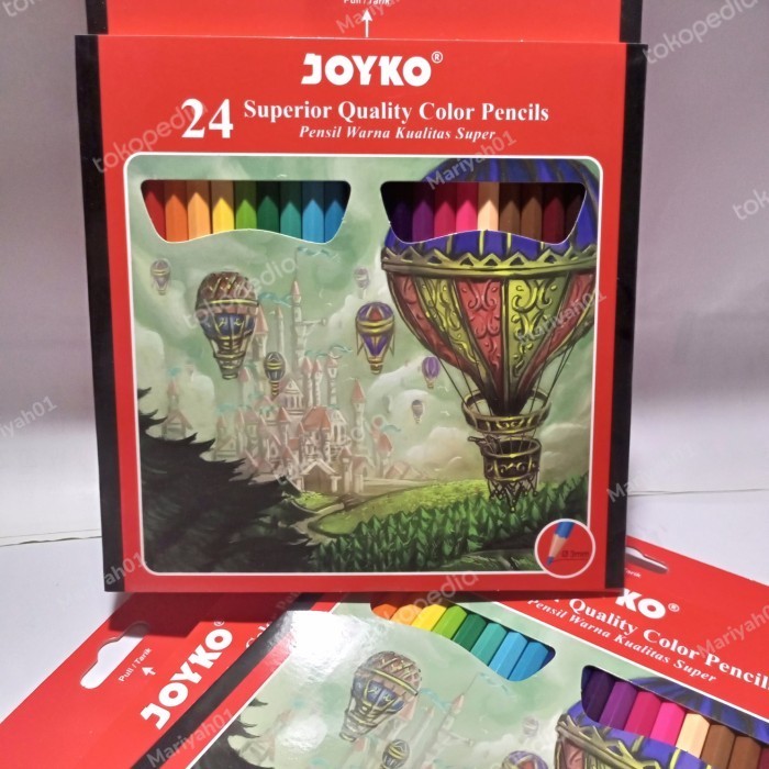 

Menakjubkan Pensil 24 Warna Panjang Joyko Bergaransi