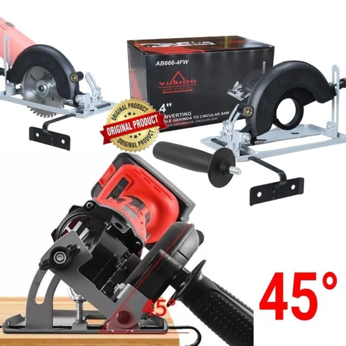 Stand Holder Adaptor Gerinda Tangan Dudukan Gurinda Meja Circular Saw Original Dan Terpercaya