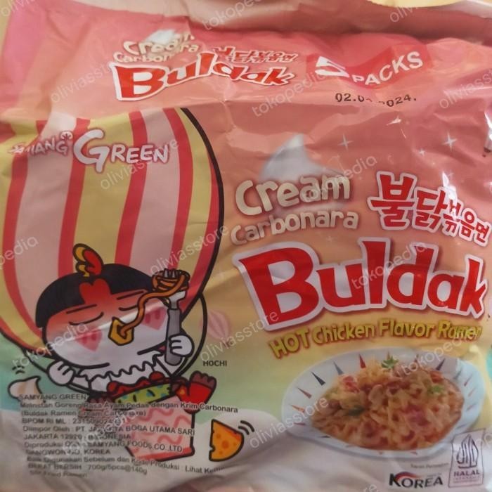 

samyang cream carbonara isi 5 samyang creamy carbonara Best Seller