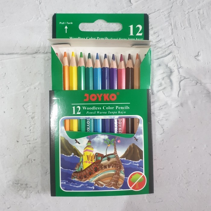 

Produk Pensil Warna Joyko Cp-107 12 W Pendek Promo