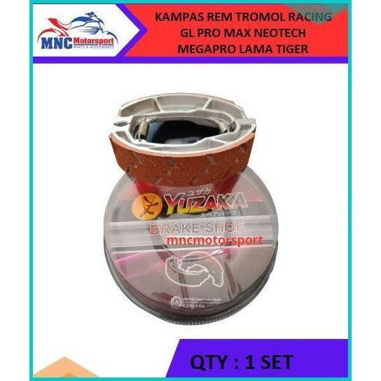 KAMPAS REM TROMOL RACING YUZAKA GL PRO MAX CDI NEOTECH TIGER 16novz3 l