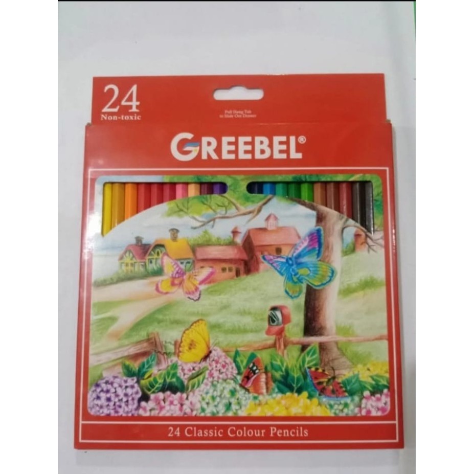 

Menakjubkan Pensil Warna Greebel 24 Classic Gilaa!!!