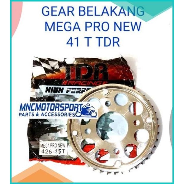 GEAR GIR BELAKANG TDR SONIC SUPRA GTR CB 150 R 428 41 42 43 44 45 46 1
