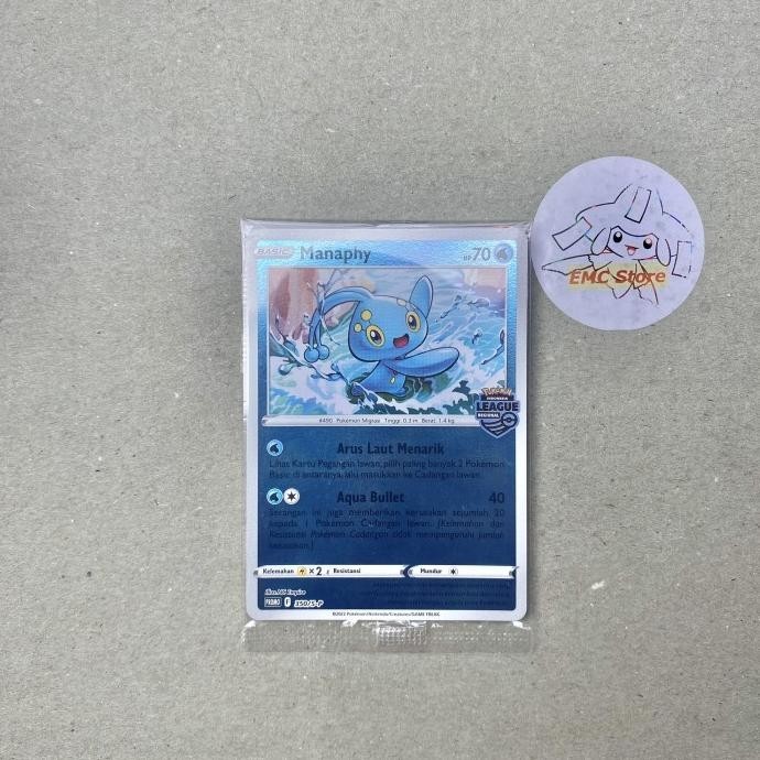 Pokemon TCG Indonesia - Manaphy Indonesia Regional League Promo Sealed