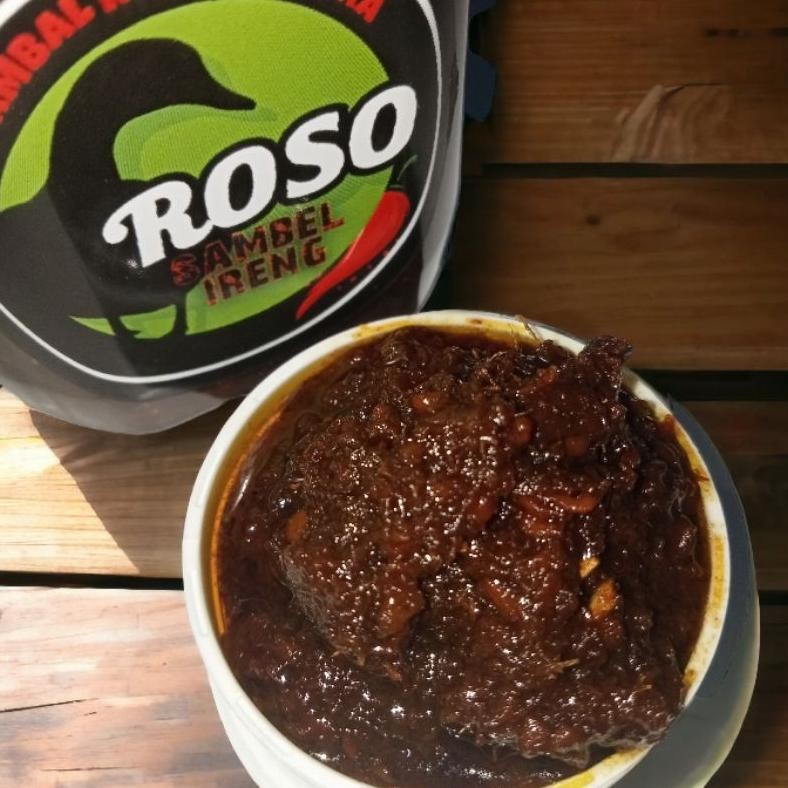 

SALE PRODUK ROSO SAMBAL BEBEK/BUMBU HITAM MADURA 1/2 KG TERLARIS