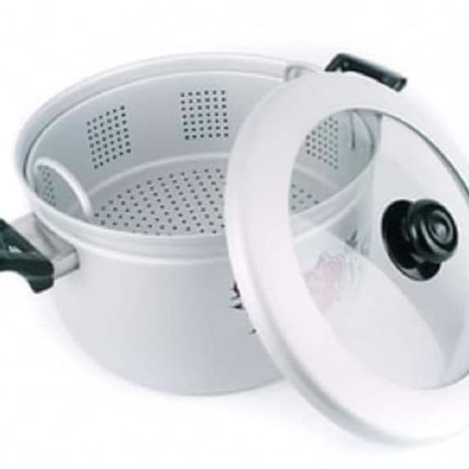 Panci Langseng Sarang / Panca Guna / Panci Kukus 45 Cm Maspion Limited Edition