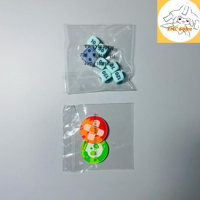 

Pokemon Dice Marker and Condition Marker (Aqua)