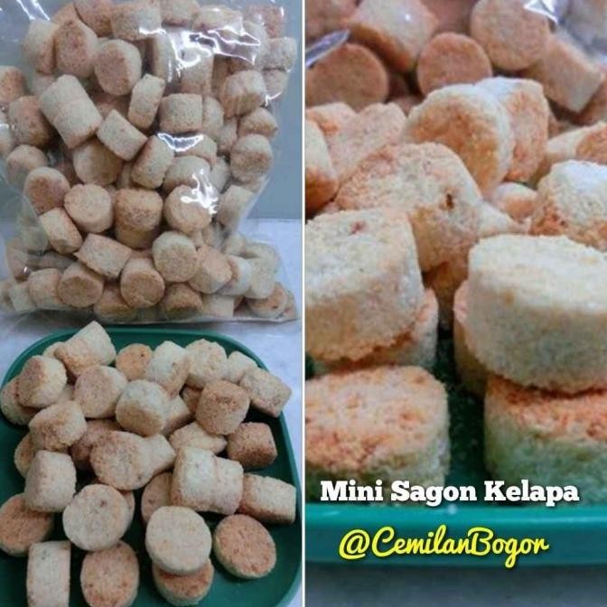 

Kue Sagon Kelapa Kering Camilan Tradisional Mini Kiloan Limited Edition