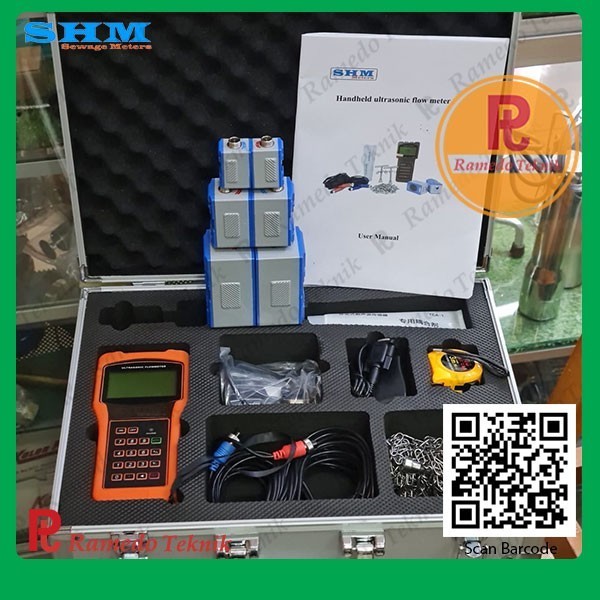 Shm Ultrasonic Flowmeter 6000H - Portable Ultrasonic Flowmeter