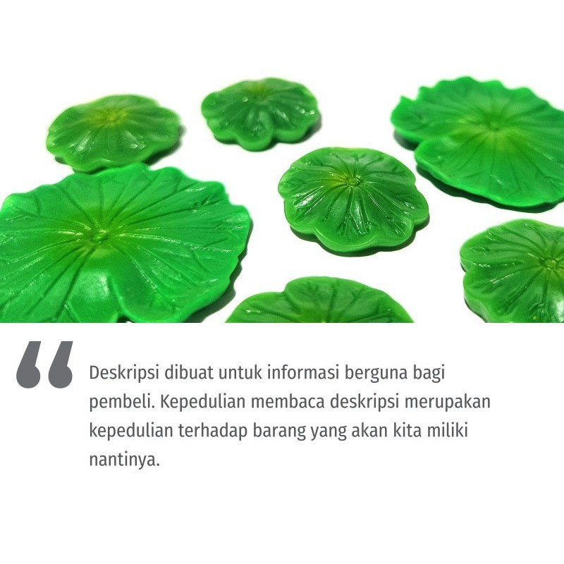 Miniatur Daun Teratai OO94