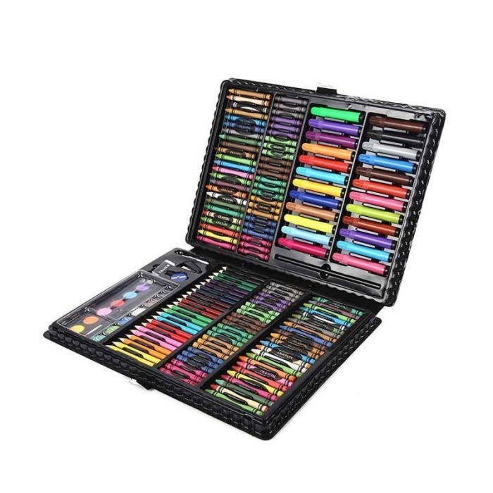 

Buruan Crayon Set Isi168 Pcs / Alat Lukis Anak Set Pensil Warna Crayon Limited