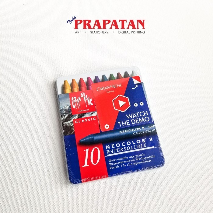 

Diskon Crayon Carandache Neo Color 2 (10 Warna) Trendi