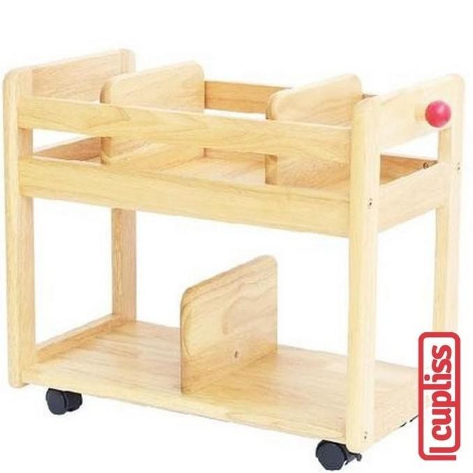 

Yamatoya Buono Amice Book Wagon Rak Buku Anak Natural