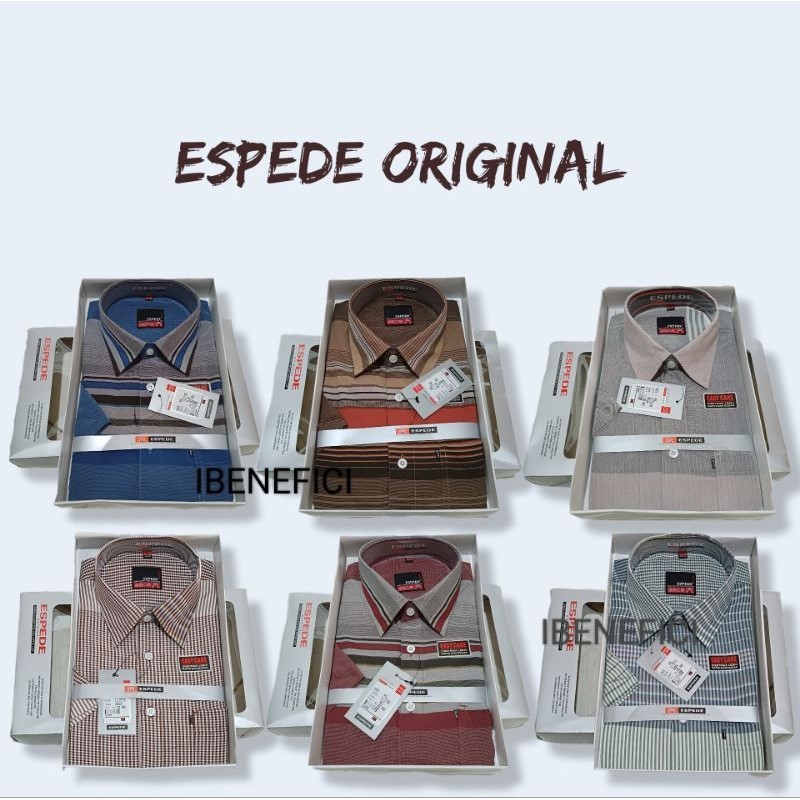 Kemeja Espede Original Lengan Pendek Pria