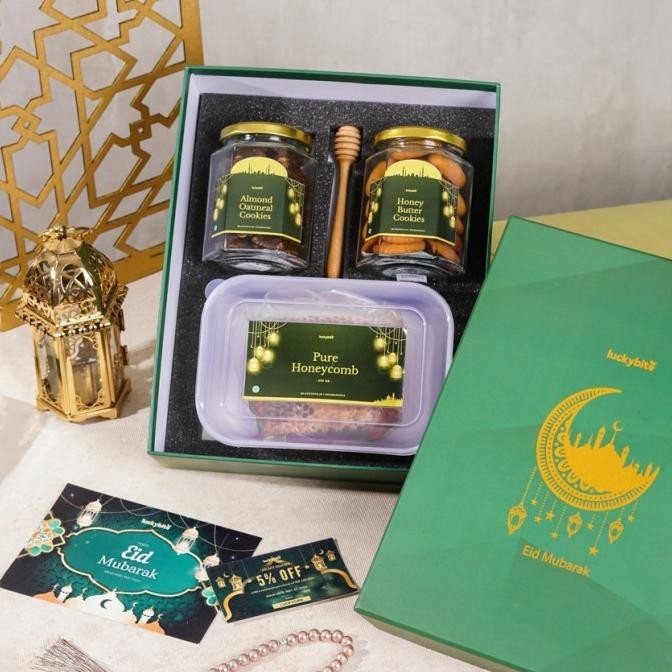 

:>:>:>:>] Hampers Lebaran / Parcel Lebaran - PREMIUM HARD BOX - LUCKYBITE