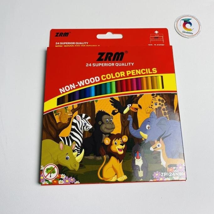 

$$$$] Pensil Warna ZRM 24w Non-Wood Pencils