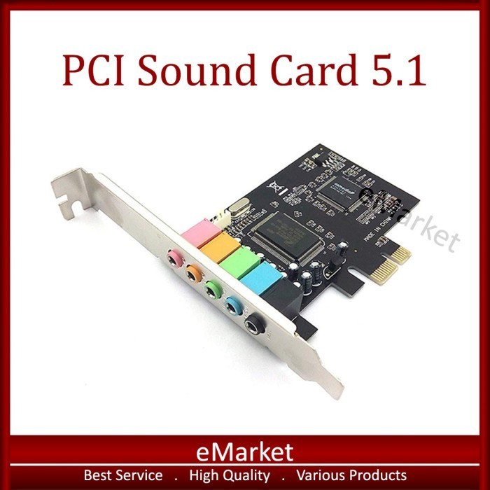 #####] PCI Sound Card 5.1 / PCI-E Express Soundcard PC