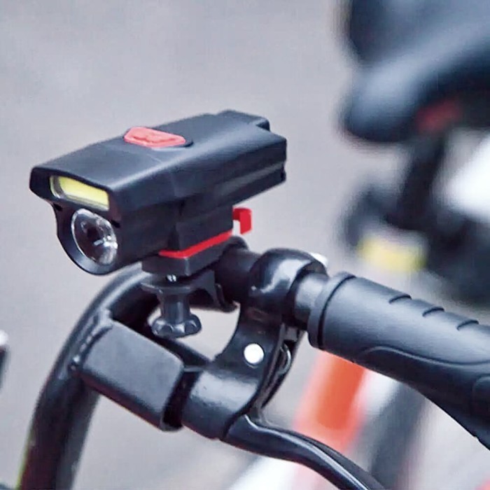 Terlaris Lampu Sorot Depan Sepeda Lampu Ganda Super Terang Tahan Air Mtb Bike Promo Terbaru