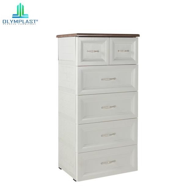 Lemari Plastik ODC 5 Susun Laci Drawer Olymplast |Arival