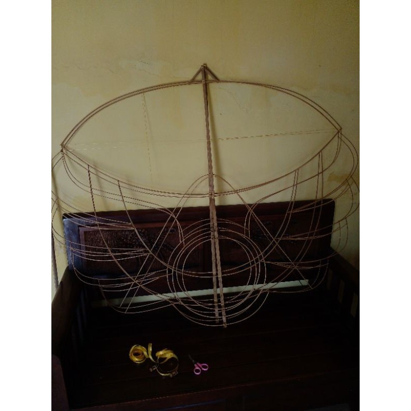 rangka layangan ram raman turbo1,5 meter +sendaren 3meter