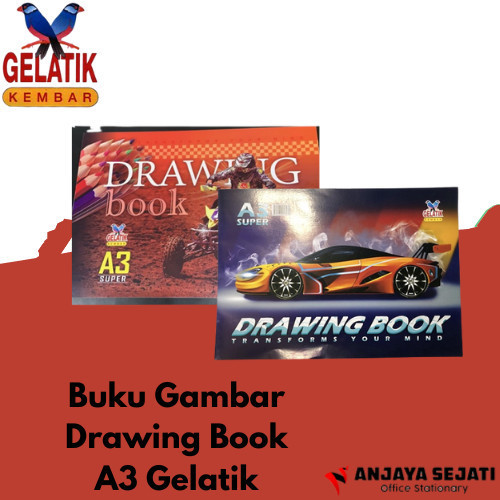 

Drawing Book Buku Gambar Buku Melukis A3 Gelatik Perpack (10Pcs)