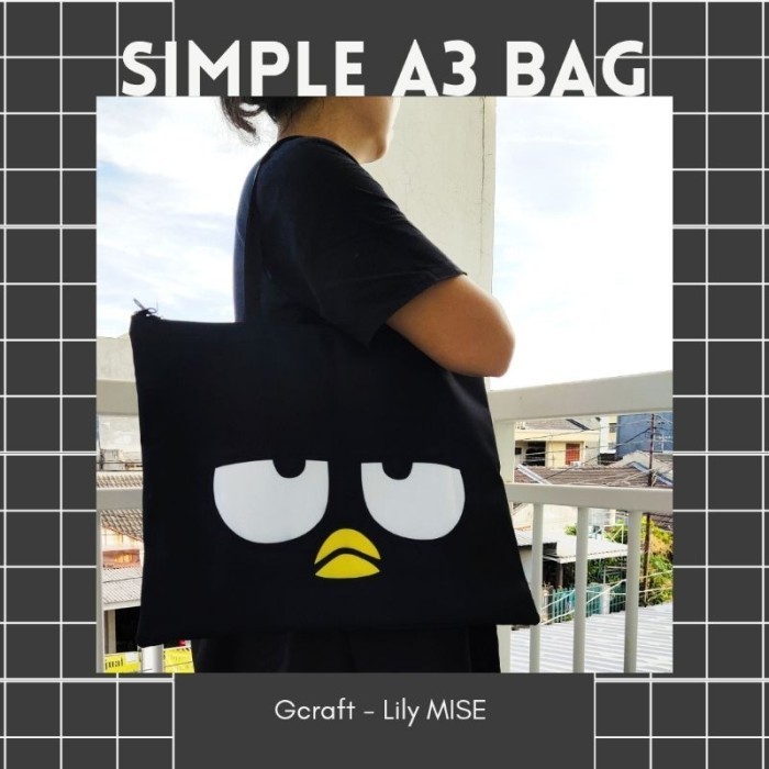 Bagus Tas A3 - Simple A3 Bag - Tas Buku Gambar A3 - Folder Bag -
