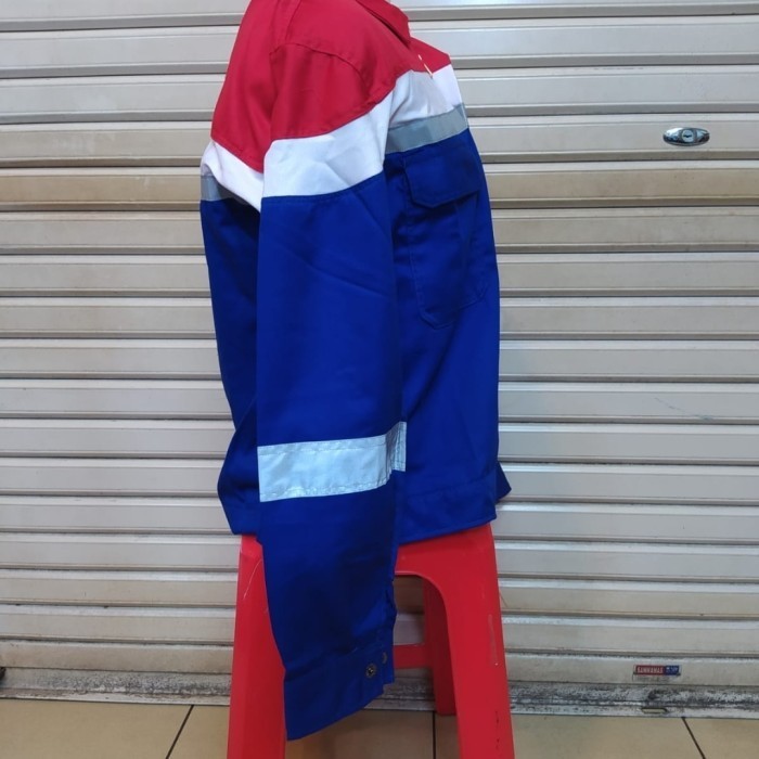 BAJU SAFETY PERTAMINA WEARPACK ATASAN PERTAMINA NOMEX IIIA ORIGINAL