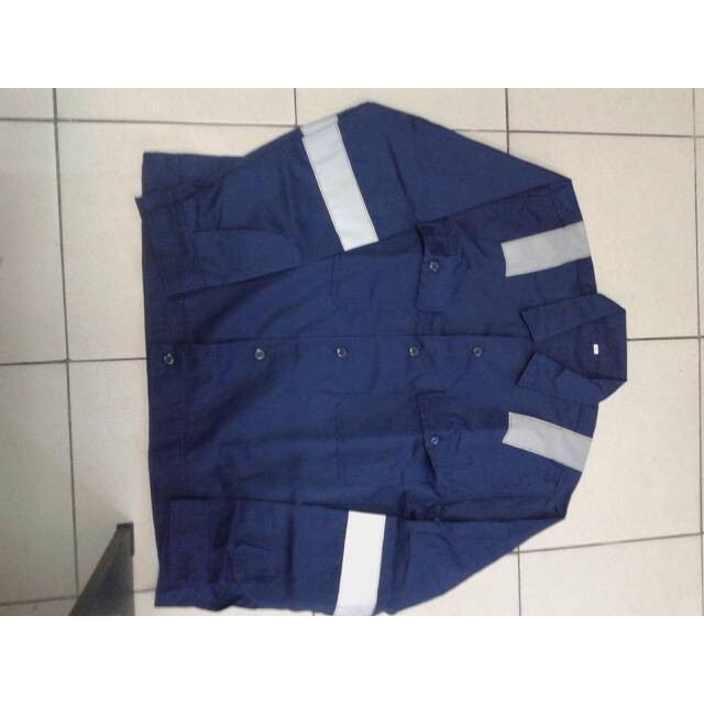 BAJU KERJA SAFETY + BORDIR