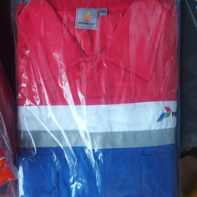 BAJU SAFETY WARPACK PERTAMINA