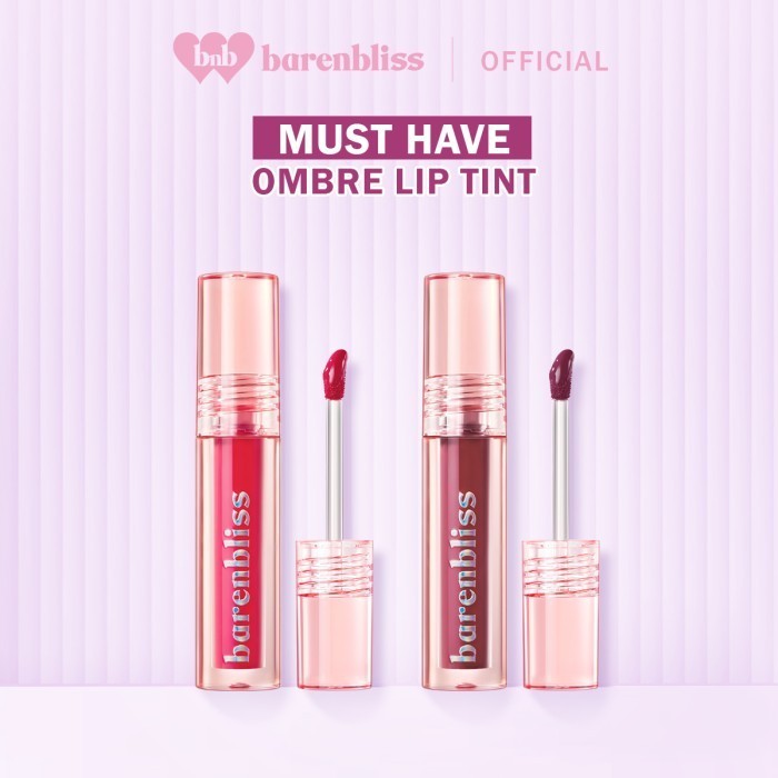 Harga BNB Perfect Glossy Ombre - Lip Tint 06,Lip Tint 12