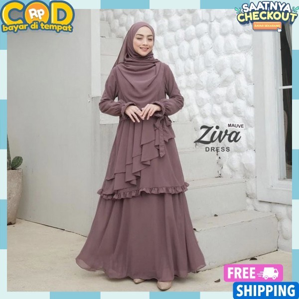 Terbaru2024 Dress Idul Fitri Gsmi Impor Trend Gamus Ibu Ibu Gamis Syar'I Baju Gamis Syari Kekinian B