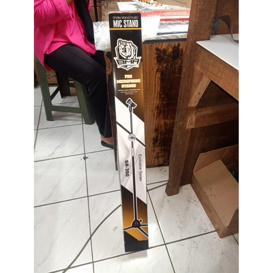 stand mic bma sr350 stand microphone bma sr 350