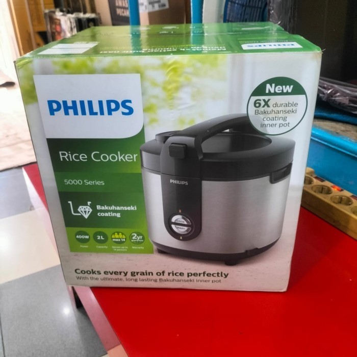 Rice Cooker Philips 3138 Silver Megic Com Philips 2 Liter