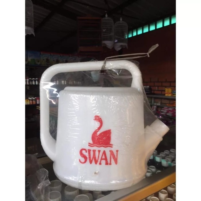 Terlaris Emrat Gembor Swan Putih 10 Liter Alat Penyiram Tanaman Promo Terbaru