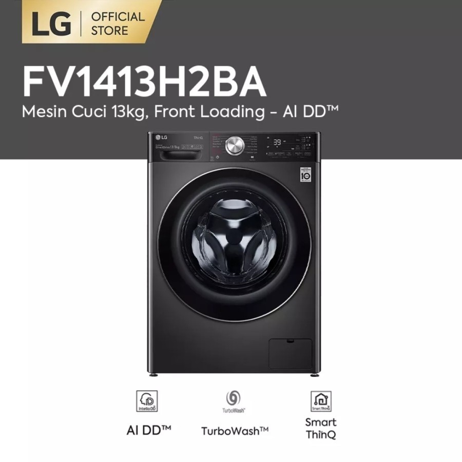 LG FV1413H2BA WASHER DRYER COMBO INVERTER WASHER 13 KG DRYER 8 KG