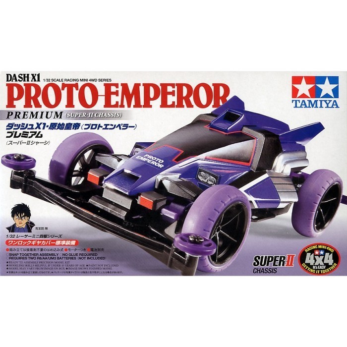 MUST HAVE TAMIYA MINI 4WD ORIGINAL DASH X1 PROTO EMPEROR PREMIUM TERBARU
