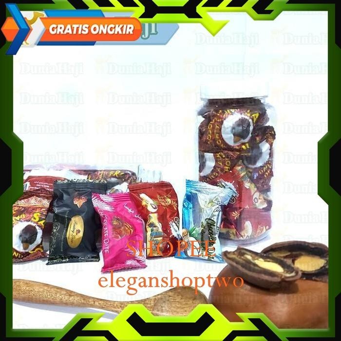 

COKLAT ISI KURMA 250GR COKELAT LAPIS KURMA ASLI ARAB OLEH OLEH HAJI PRODUK KUALITAS BERKELAS !!