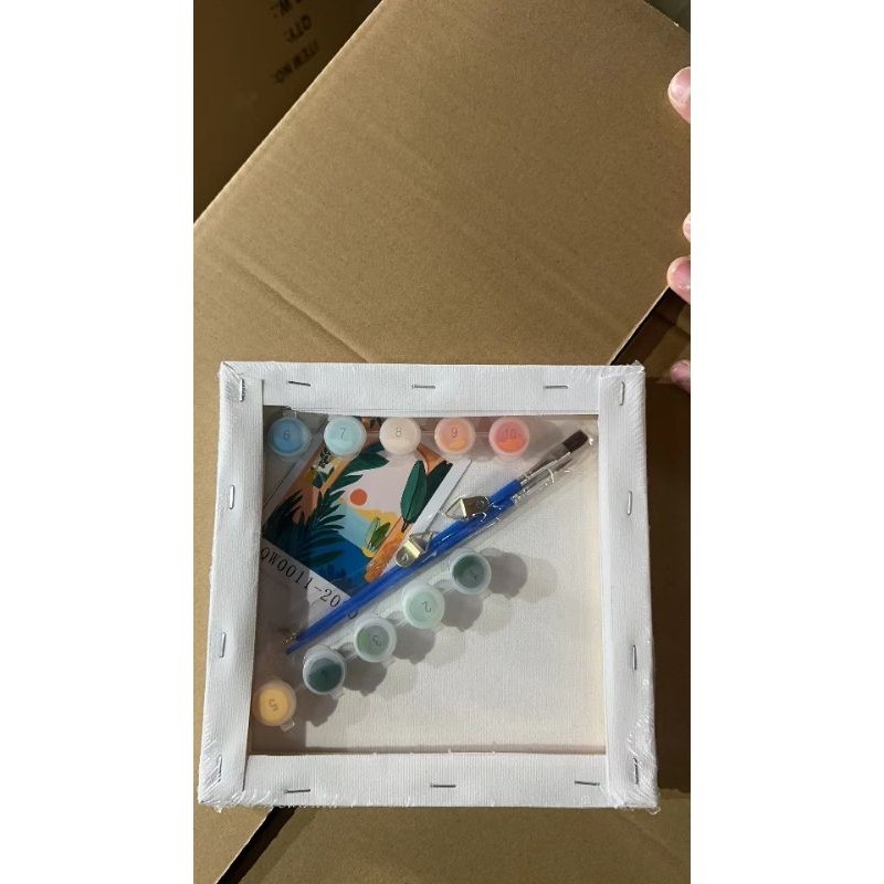 

mh Painting By Numbers Handmade Painting On Canvas Gift